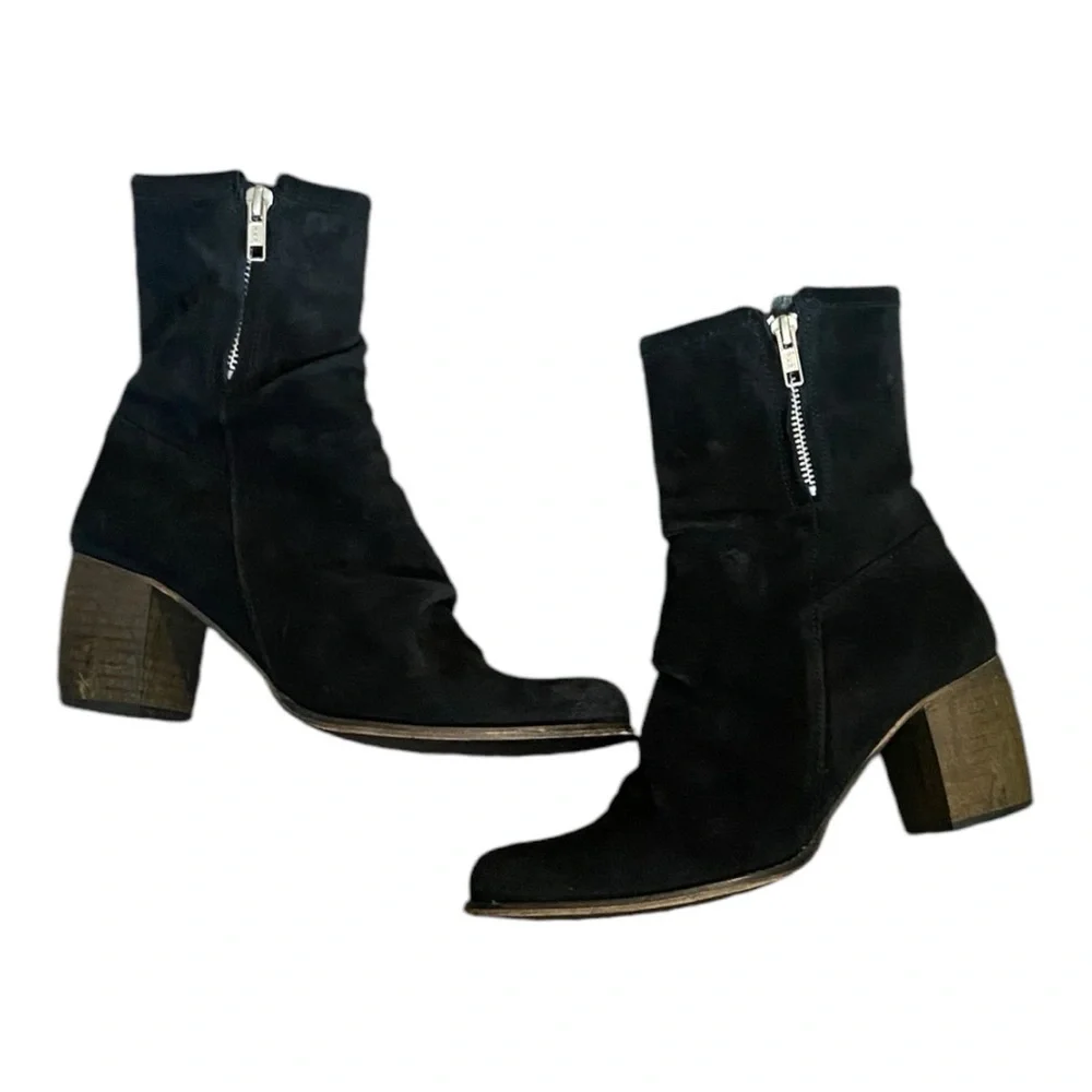 Jeffrey Campbell Ankle Booties - 2567-KI Slouchy Mid Heel  ❣️ sz 39 us 8